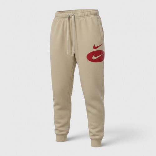Γυναικεία Nike Sportswear Μπεζ Φόρμα με Κόκκινο Logo / Pre-Owned
